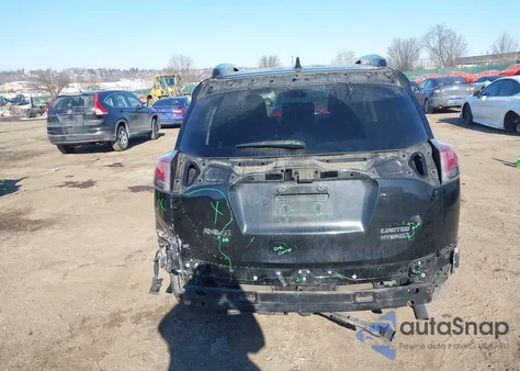 2017 Toyota Rav4 Hybrid Limited из США, поврежденный, VIN JTMDJREV5HD098857